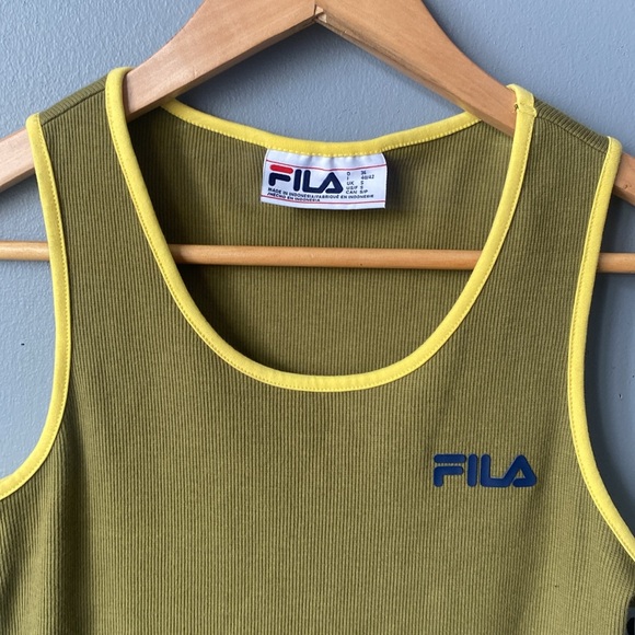 Fila Mattea Dress in Olive - Picture 3 of 6